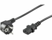 Goobay napájecí kabel Schuko typ F CEE 7/7 IEC C13 napájecí kabel 3m černý (95142)