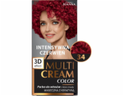 Joanna Multi Cream Color Paint č. 34 Intense Red