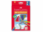 Faber-Castell Jumbo trojúhelníkové pastelky 30 barev + oř...