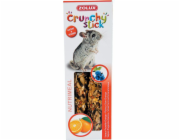 Zolux Crunchy Stick činčilová trnka/pomeranč 115g