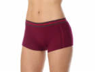 Brubeck BX10860 Dámské boxerky ACTIVE WOOL švestka XL