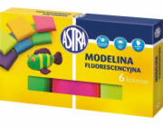 Astra Fluorescentní modelovací hmota, 6 barev