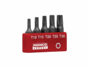 Modeco Sada bitů Torx 25mm T10-T30 5 ks. (MN-15-515)