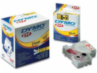 Dymo páska S0720670 (černá na čiré) typ D1