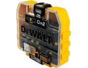 Dewalt 1/4 PZ2 x 25 mm Sada nástavců pro extrémní nárazy, 25 kusů Tic-tac (DT70556T-QZ)