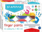 Barvy na prsty Starpak 6 BAREV 40ML STARPAK 448008