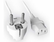 Gembird VDE Euro/IEC C13 napájecí kabel 1,8m (PC-186W-VDE)