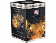 Good Loot Puzzle 1000 dílků The Witcher (The Witcher): Hraní Gwent