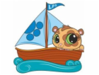 Samolepka BOO DEKORACE NA STĚNU Littlest Pet Shop