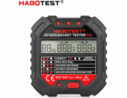 Univerzální tester zásuvek Habotest HT107D s digitálním displejem