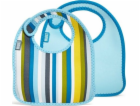 Built Mess Mate Baby Blue Stripe Bib 2 ks.