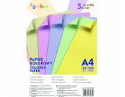 Gimboo kopírovací papír A4 80g, mix barev, 100 listů