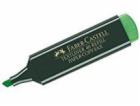 Zelený zvýrazňovač Faber-Castell