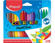 Maped Maped Colorpeps trojhranné pastelky plastové 18 ks.