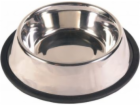 TRIXIE Metal bowl with pad 0.45 l/14 cm