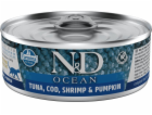 FARMINA N&D Cat Ocean Tuna  Cod  Shrimp