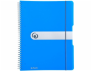 Herlitz Notebook A4/80K, kostkovaný, modrý (0011293065)