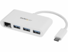 StarTech USB HUB 1x RJ-45 + 3x USB-A 3.0 (HB30C3A1GEA)