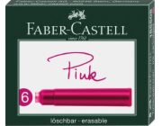 Faber-Castell Krátké růžové náboje 6 ks FABER CASTELL