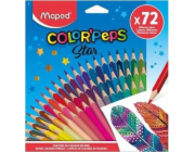 Trojúhelníkové pastelky Maped Colorpeps 72 barev