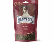 Happy Dog Soft Snack Mini Africa, pochoutka pro dospělé psy do 10 kg, pštros, 100g, sáček