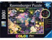 Ravensburger Puzzle 100 dílků Pohádková zahrada 132935 RAVENSBURGER