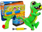 Velká nafukovací vodní pistole pro dinosaury LEANToys