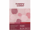 Happy Color Technický blok A4 20k růžový