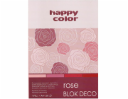 Happy Color Technický blok A4 20k růžový