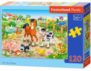 Castorland Puzzle Na farmě 120 dílků (257394)