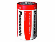 PANASONIC Zinkouhlíkové baterie Red Zinc R20RZ/2P D 1,5V (shrink 2ks)