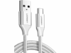 Uzelený kabel USB Poniklovaný kabel USB-C QC3.0 UGREEN 2m...