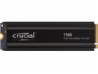 Crucial SSD 2TB T500 PCIe Gen4 NVMe M.2 s chladičem