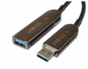 PREMIUMCORD Kabel USB3.0 + 2.0 prodlužovací optický AOC kabel A/Male - A/Female 7m