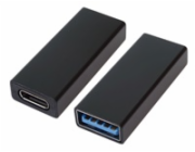 PremiumCord Adaptér, Spojka, USB-C female - USB 3.0 female