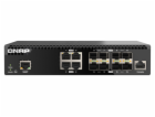 QNAP řízený switch QSW-M3212R-8S4T (4x 10GbE porty + 8x 1...