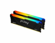 KINGSTON DIMM DDR4 64GB (Kit of 2) 3600MT/s CL18 FURY Beast RGB, XMP