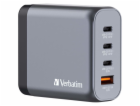 Verbatim GNC-140 GaN Charg. 140W 3xUSB-C PD, 1xUSB-A QC 3...