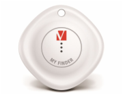 1x2 Verbatim My Finder Bluetooth Item Finder, black/white 32131