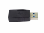 PREMIUMCORD Adaptér USB na USB, černá