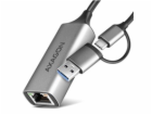 AXAGON adaptér USB-A + USB-C na GLAN(RJ-45) / ADE-TXCA / ...