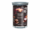 Svíčka ve skleněném válci Yankee Candle, Černý kokos, 567 g