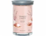 Svíčka ve skleněném válci Yankee Candle, Růžové písky, 567 g