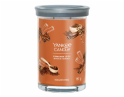 Svíčka ve skleněném válci Yankee Candle, Skořicová tyčinka, 567 g