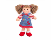 Panenka Bigjigs Toys látková Hattie 28 cm