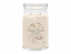 Svíčka ve skleněné dóze Yankee Candle, Hřejivý kašmír, 567 g