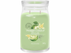 Svíčka ve skleněné dóze Yankee Candle, Vanilka s limetou,...