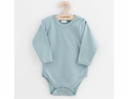 Kojenecké celorozepínací body New Baby Classic II tmavě mátové Vel.56 (0-3m)