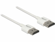 Delock HDMI - HDMI kabel 2m bílý (85137)