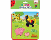 Roter Kafer Měkké magnetické puzzle koně a prasat